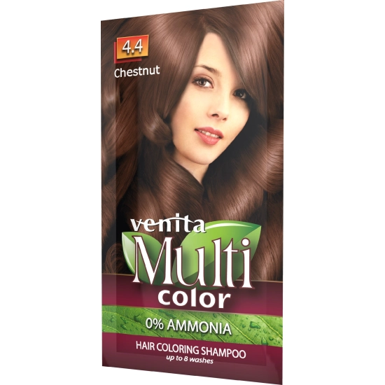 VENITA Multicolor Szampon koloryzujący 4.4 Chestnut 40 g