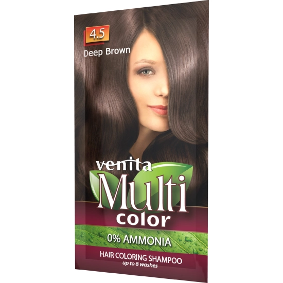 VENITA Multicolor Szampon koloryzujący 4.5 Deep Brown 40 g