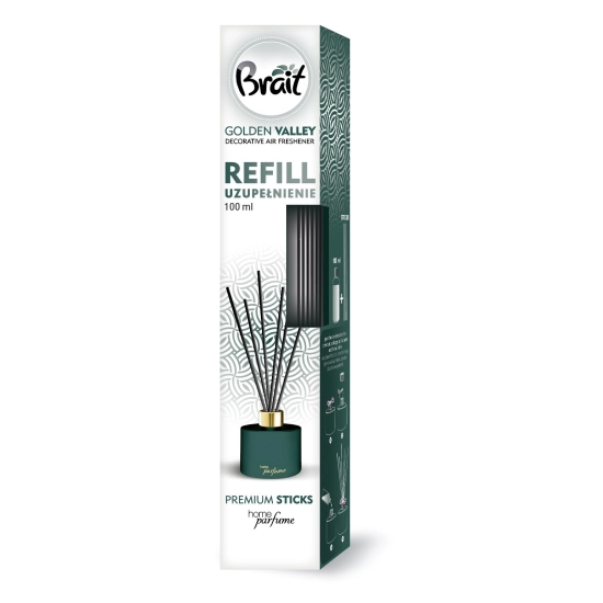 BRAIT Golden Valley Refilly Odświeżacz- uzupełnienie 100 ml