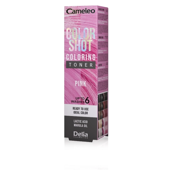 CAMELEO - COLOR SHOT TONER Pink d/wło tuba 60ml