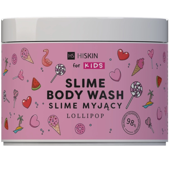 HISKIN for Kids Slime myjący do ciała Lollipop 150 ml