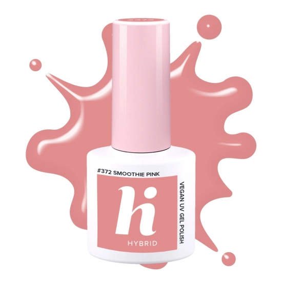 HI HYBRID Lakier hybrydowy 372 Smoothie Pink 5 ml