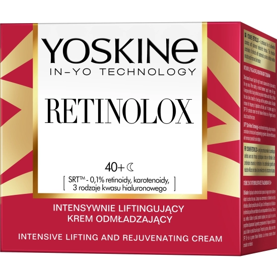YOSKINE Retinolox Intensywnie liftingujacy krem odmładzający na noc 40+