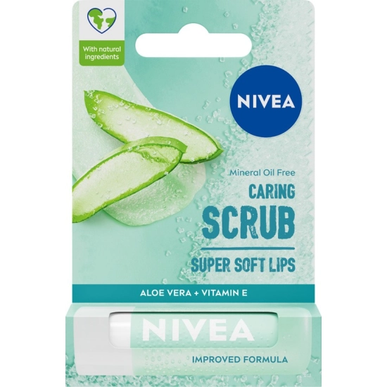 NIVEA Pielęgnujący peeling do ust w sztyfcie - Aloes