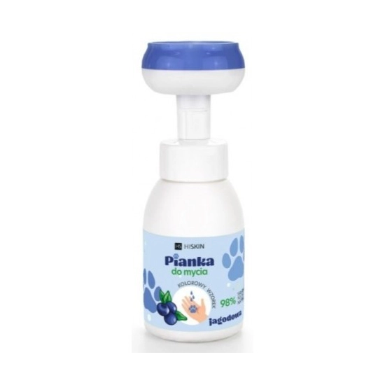HISKIN Kids Pianka do mycia rąk i ciała Jagoda 300 ml