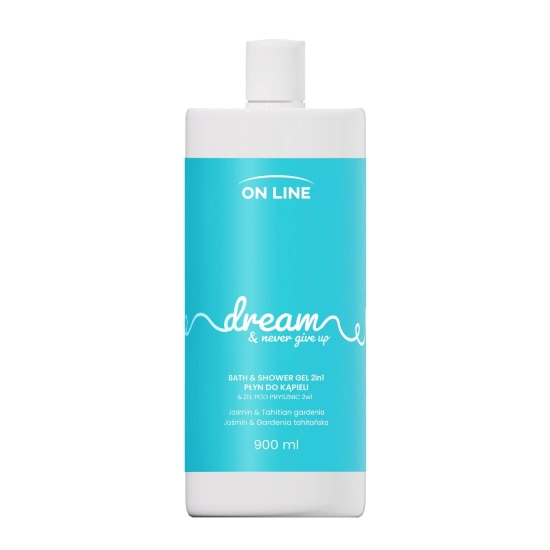 ON LINE Emocje Żel i płyn do kąpieli 2w1 Dream 900 ml
