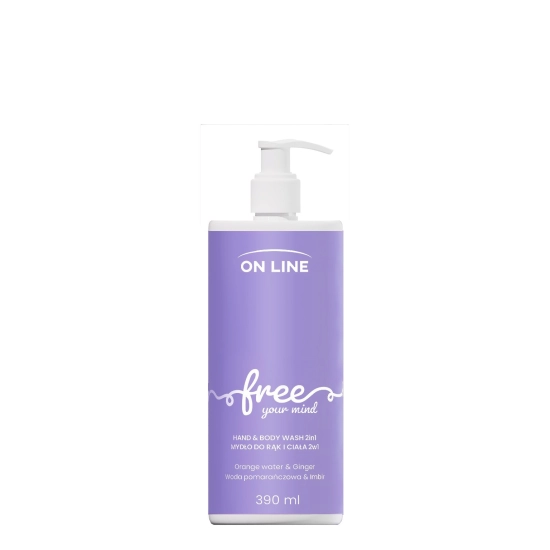 ON LINE Emocje Mydło do rąk i ciała 2w1 Free 390 ml
