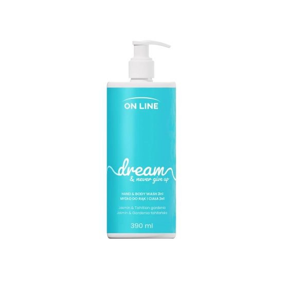 ON LINE Emocje Mydło do rąk i ciała 2w1 Dream 390 ml