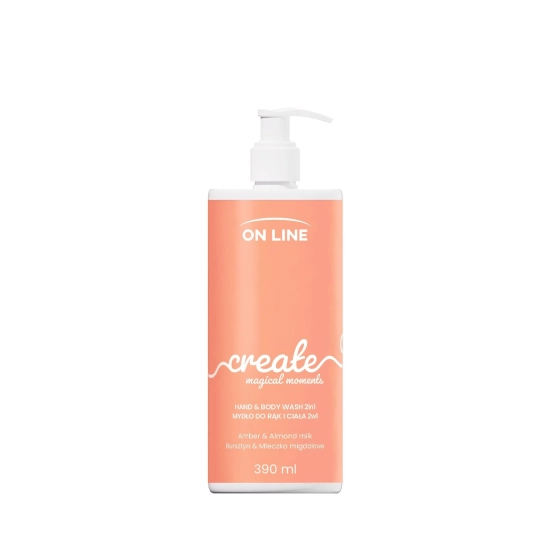 ON LINE Emocje Mydło do rąk i ciała 2w1 Creat 390 ml