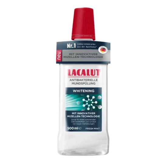 LACALUT Perfect Whitenning Antybakteryjny płyn do płukania jamy ustnej 500 ml
