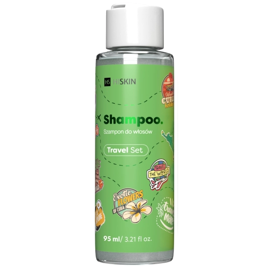 HISKIN Travel Set Szampon do włosów 95 ml
