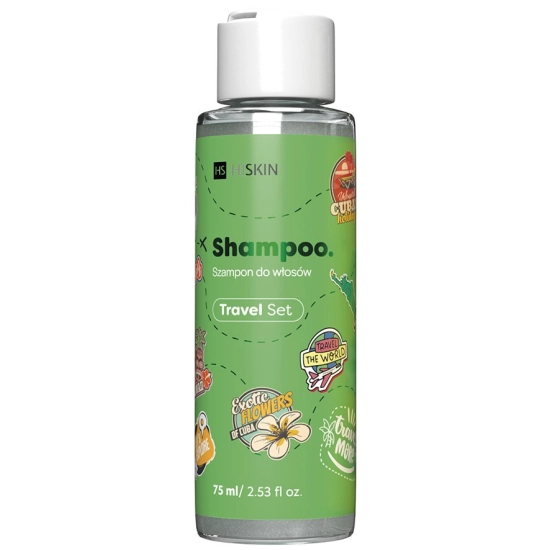 HISKIN Travel Set Szampon do włosów 75 ml