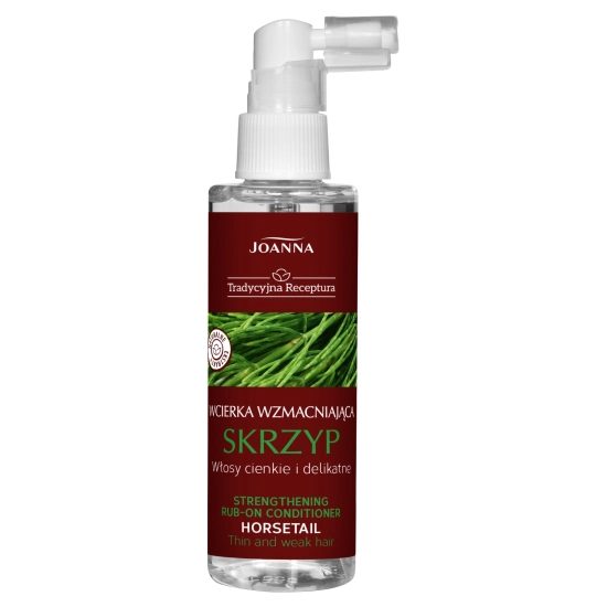 JOANNA Tradycyjna Receptura Wcierka wzmacniająca Skrzyp - włosy cienkie i delikatne 100 ml