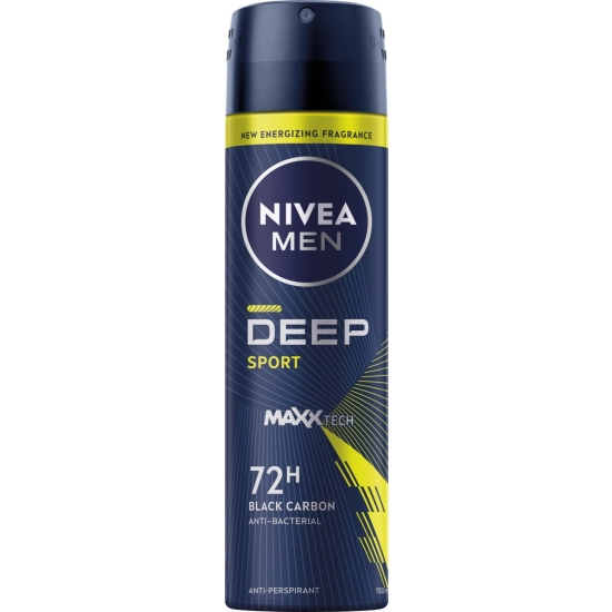 NIVEA MEN Antyperspirant w sprayu Deep Sport 150 ml
