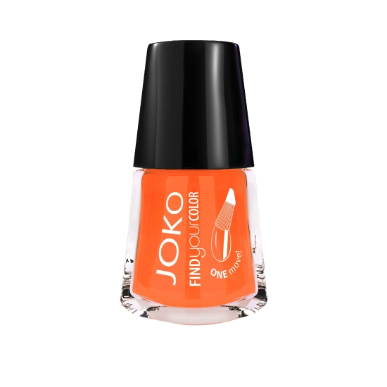 JOKO Lakier do paznokci Find Your Color 208 Vibrant Orange