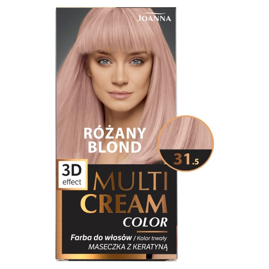 JOANNA MULTI CREAM Farba 31.5 Różany Blond