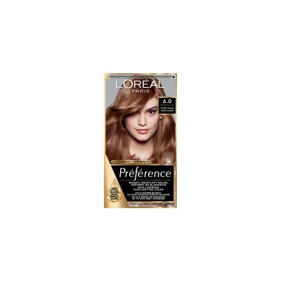 LOREAL Preference Farba do włosów 6 Ciemny Blond