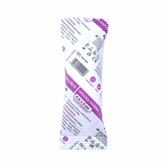 PASOCARE Opaska dziana podtrzymująca 4m x 5cm  1 szt.