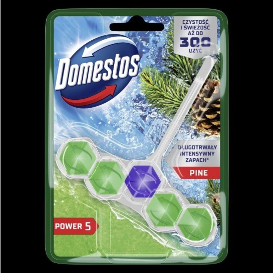 DOMESTOS Kostka toaletowa Power 5 Pine 1 x 50 g