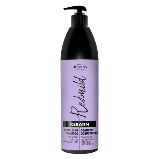 JOANNA PROFESSIONAL Keratin Szampon do włosów odbudowujący, 1000 ml