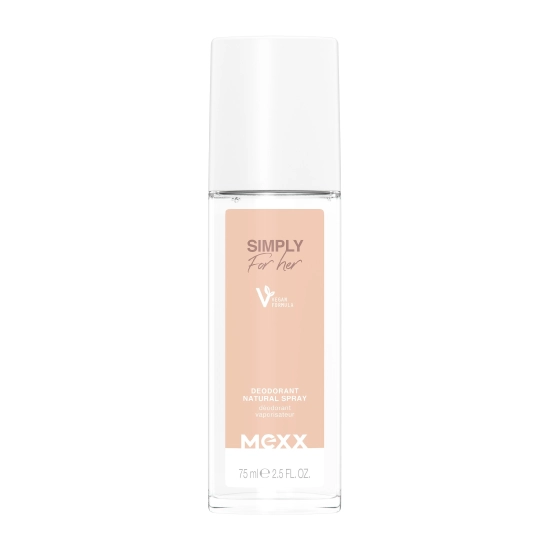 MEXX Dezodorant naturalny spray Simply for Her 75 ml