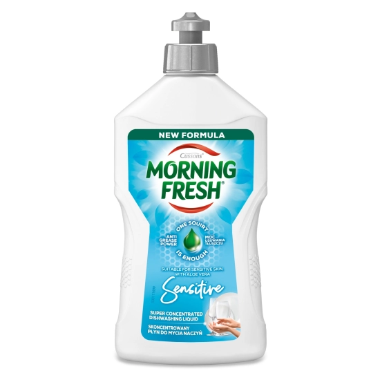 CUSSONS Morning Fresh Skoncentrowany płyn do mycia naczyń - Sensitive 400 ml