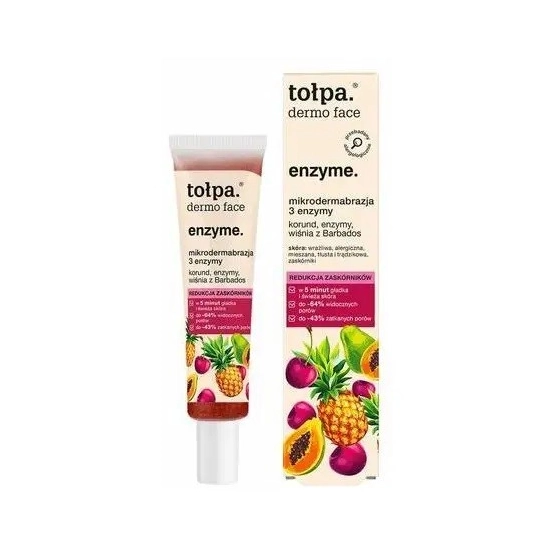 TOŁPA Dermo Face Enzyme Mikrodermabrazja 3 enzymy 40 ml