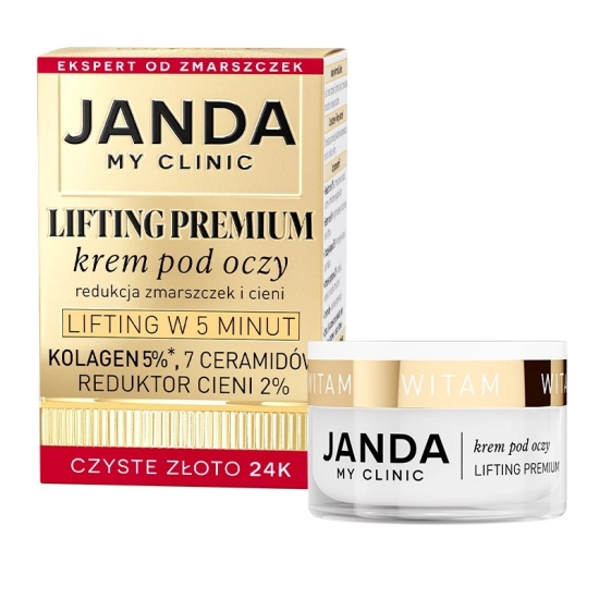 JANDA MY CLINIC LIFTING PREMIUM krem pod oczy  15ml