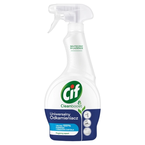 CIF Clean Boost Uniwersalny Odkamieniacz do łazienki 500 ml