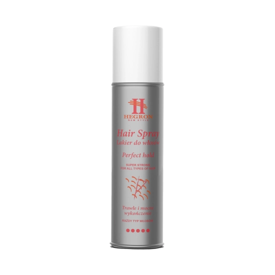 HEGRON LAKIER DO WŁOSÓW PERFECT HOLD 400ML - INTENSYFIKACJA KLOSZA