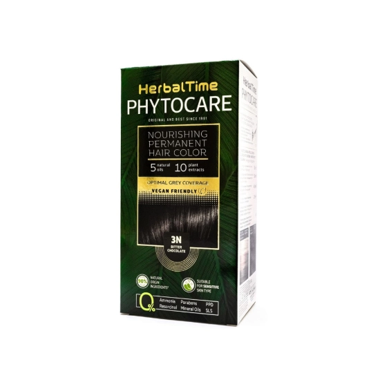 HERBAL TIME Phytocare Farba do włosów naturalna 3N Bitter Chocolate