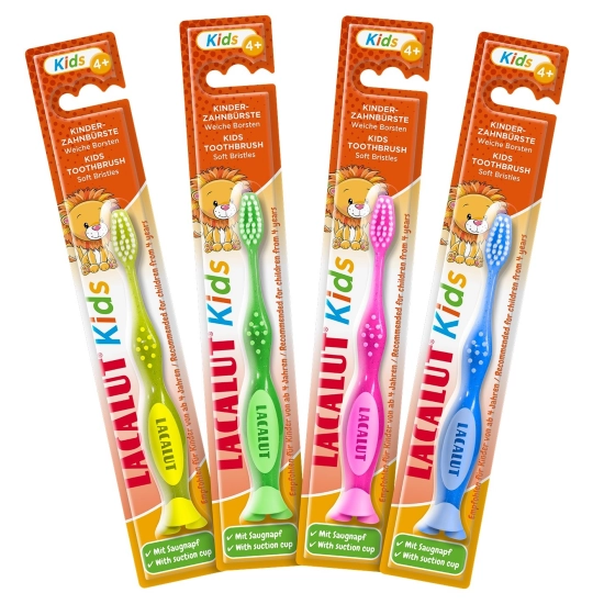 LACALUT Kids Szczoteczka dla dzieci 4+ soft (miękka)