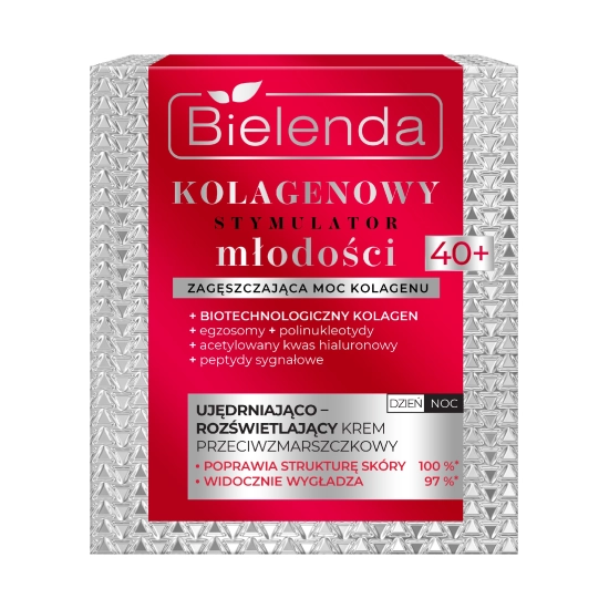 BIELENDA KOLAGENOWY SM Krem 40+ Ujędr-rozśw dzień noc 50ml