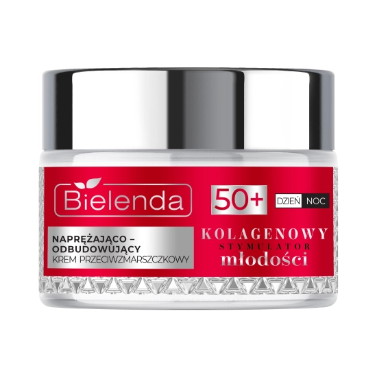 BIELENDA KOLAGENOWY SM Krem 50+ Napręż-odbud dzień noc 50ml