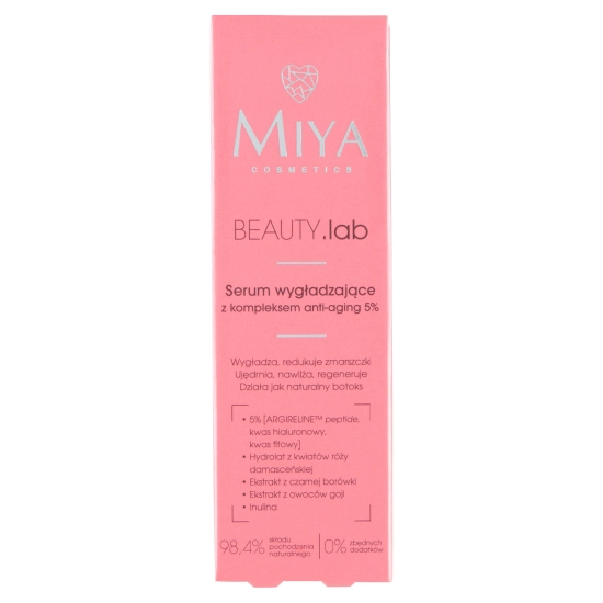 MIYA BEAUTY.lab Serum wygładz. anti-aging 5% 30ml