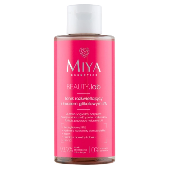 MIYA BEAUTY.lab Tonik z kwasem glikolowym 5% 150ml