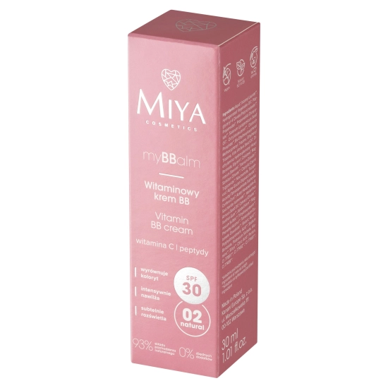 MIYA myBBalm Krem witaminowy bb SPF30 02,30ml