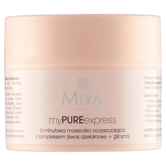 MIYA myPUREexpress Maseczka oczyszczająca 50g