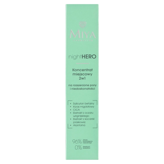 MIYA nightHERO Koncentrat miejscowy 2w1, 15ml