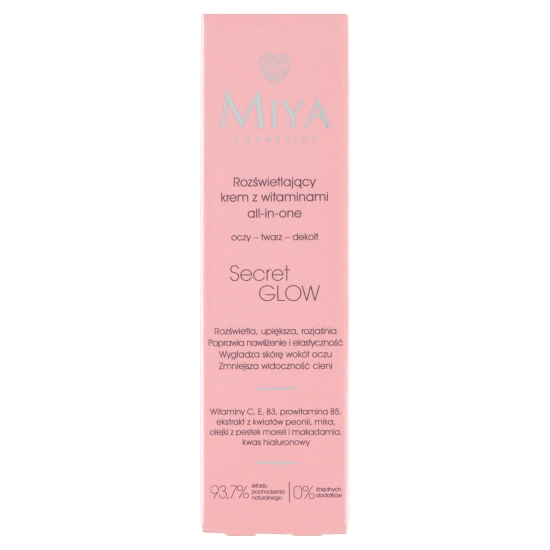 MIYA secretGLOW Krem rozświetlający all-in-one 30m