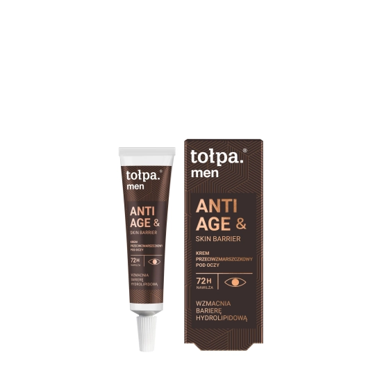 TOŁPA Men Anti Age & Skin Barrier Krem pod oczy przeciwzmarszczkowy 10 ml