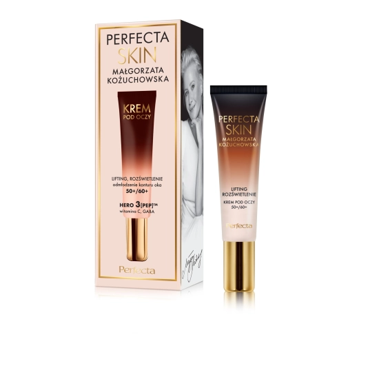 PERFECTA Skin Małgorzata Kożuchowska 50+/60+ Krem liftingująco-rozświetlający pod oczy i na powieki 15 ml