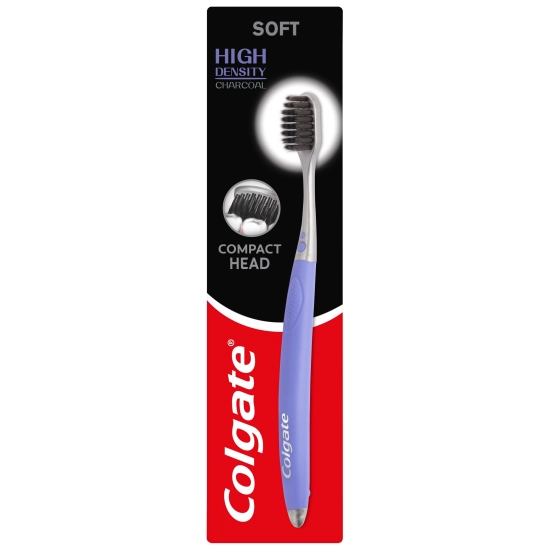 Szczoteczka do zębów Colgate z węglem aktywnym - Miękka i skuteczna