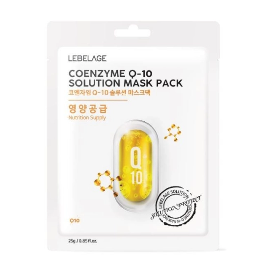 LEBELAGE Maseczka w płachcie Coenzyme Q10 25g
