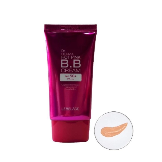 LEBELAGE Krem BB SPF 50+ Dr. Derma Hot Pink 30 ml