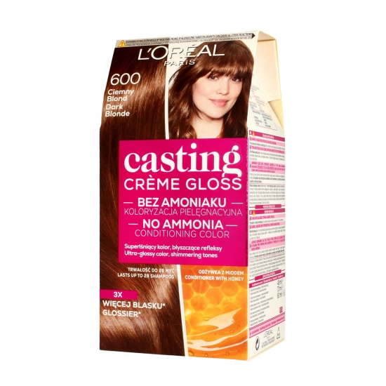 Casting Creme Gloss Krem koloryzujący nr 600 Ciemny Blond 1op.