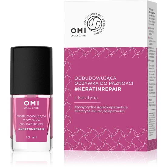OMI Daily Care Odżywka do paznokci odbudowująca #KERATINREPAIR z keratyną 10 ml