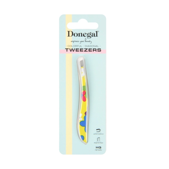 DONEGAL Pęseta kolorowa ukośna (4121)