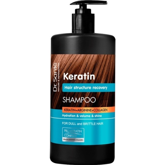 DR. SANTE Keratin Szampon do włosów matowych i łamliwych 1000 ml
