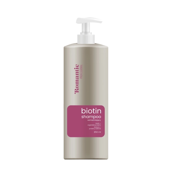 ROMANTIC Szampon do włosów Biotin 850 ml